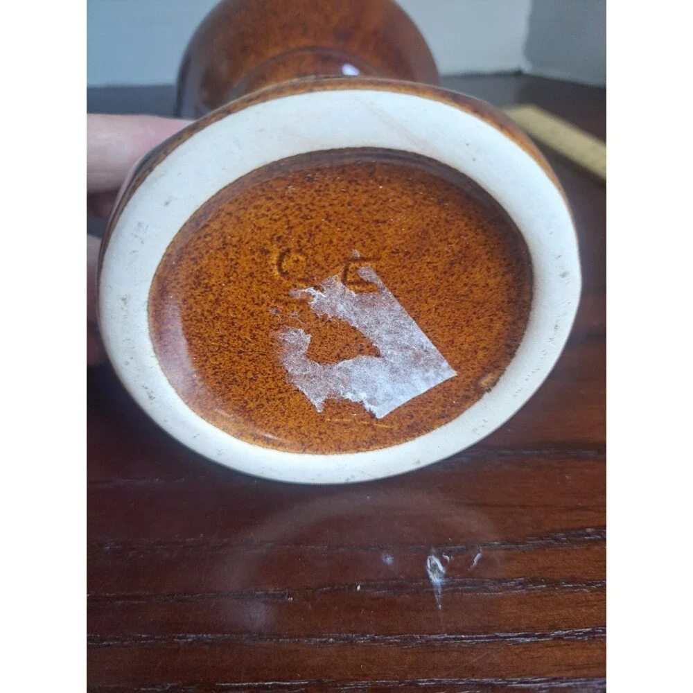 Ceramic Brown Tart/candle Warmer